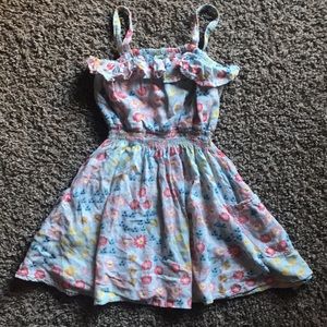 Matilda Jane Multi Colored Lightweight Floral Tunic Dress